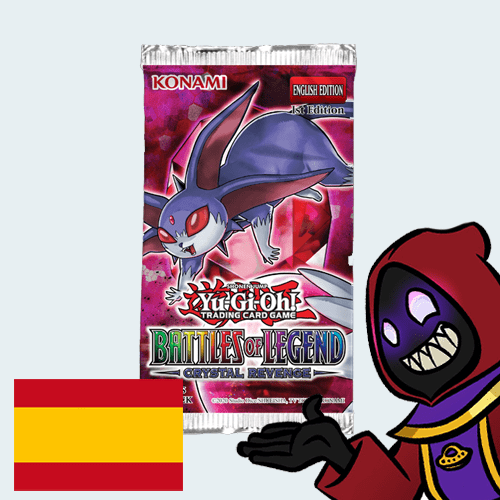 Yu-Gi-Oh! - Battles of Legends Crystal Revenge Set Booster (Español)