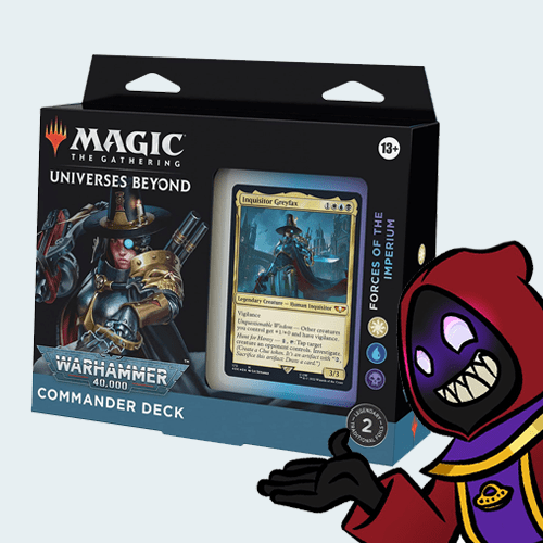 Magic the Gathering Forces of the Imperium COMMANDER 40K Ingles