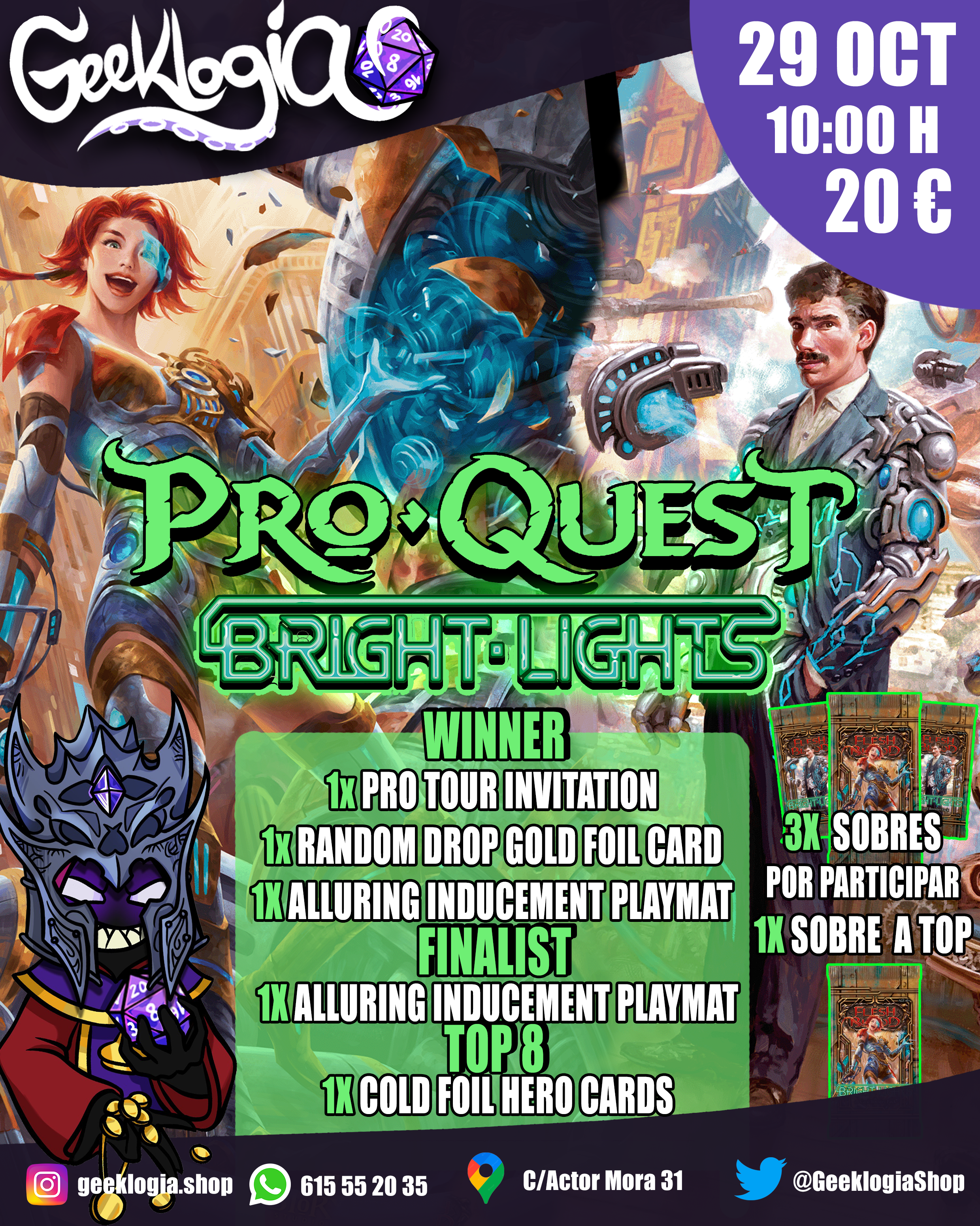 FLESH AND BLOOD PRO QUEST