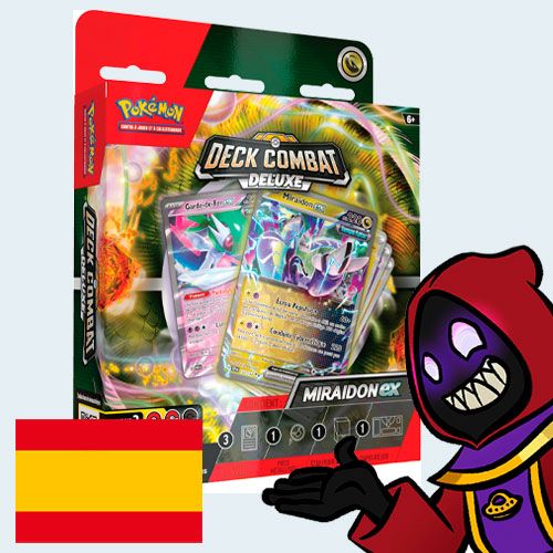 Miraidon ex Baraja de Combate Deluxe - Pokemon (Español)