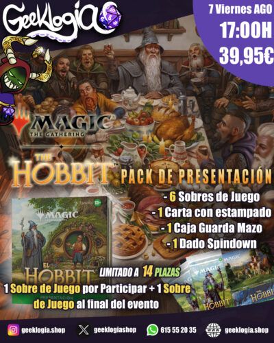 Presentación Magic: The Gathering – El Hobbit | Viernes 7 17:00